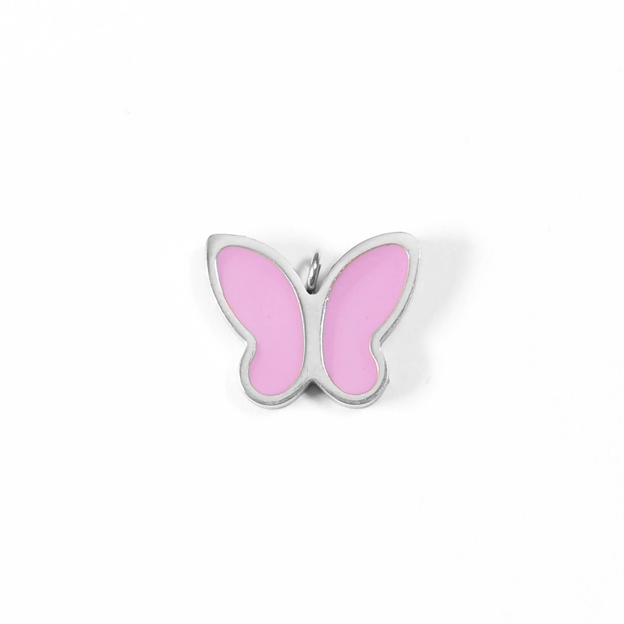 Pink Butterfly Charm