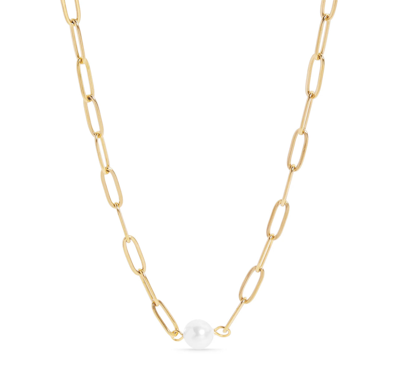 Singular Pearl Necklace
