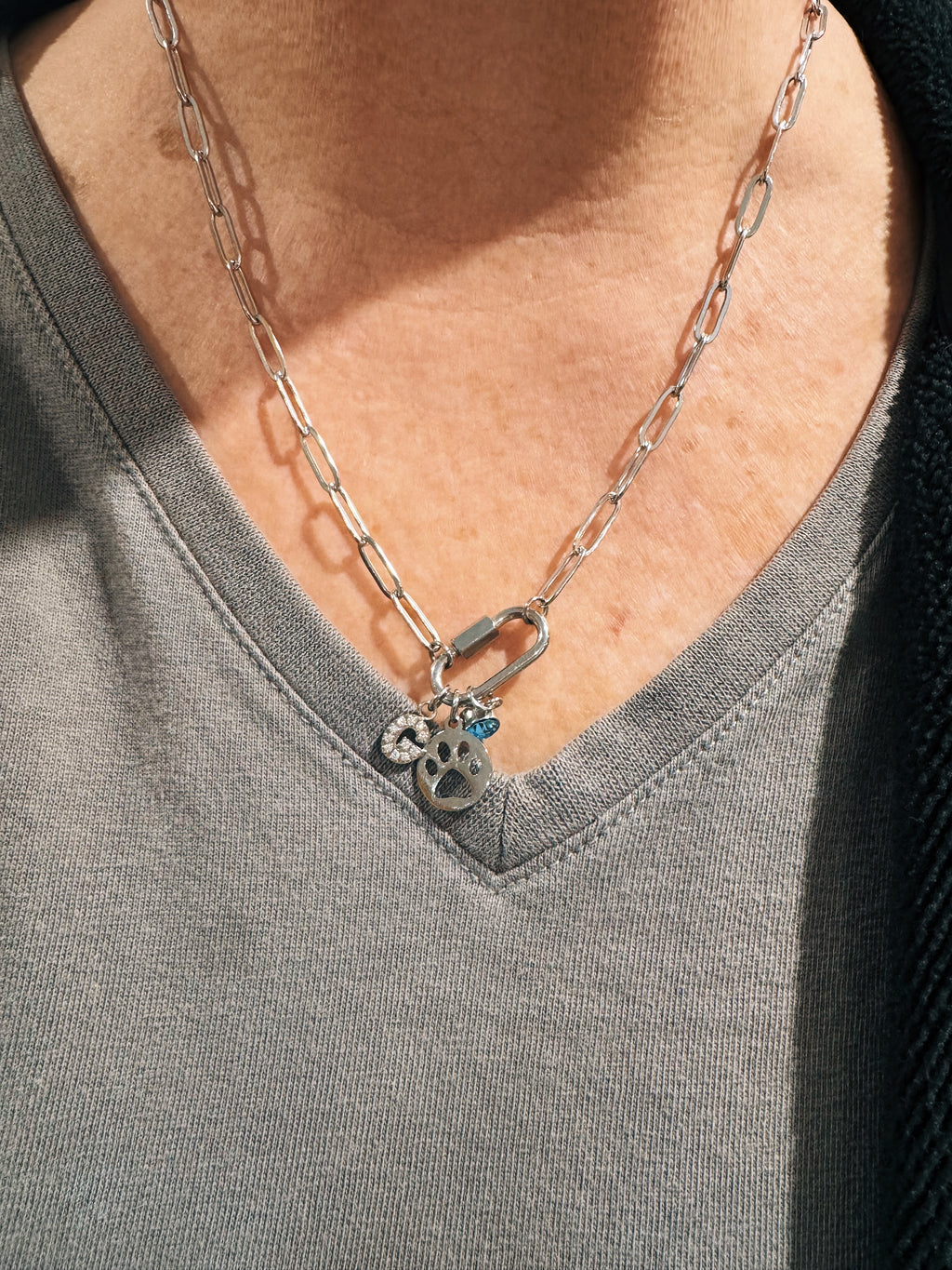 Link Clip Necklace