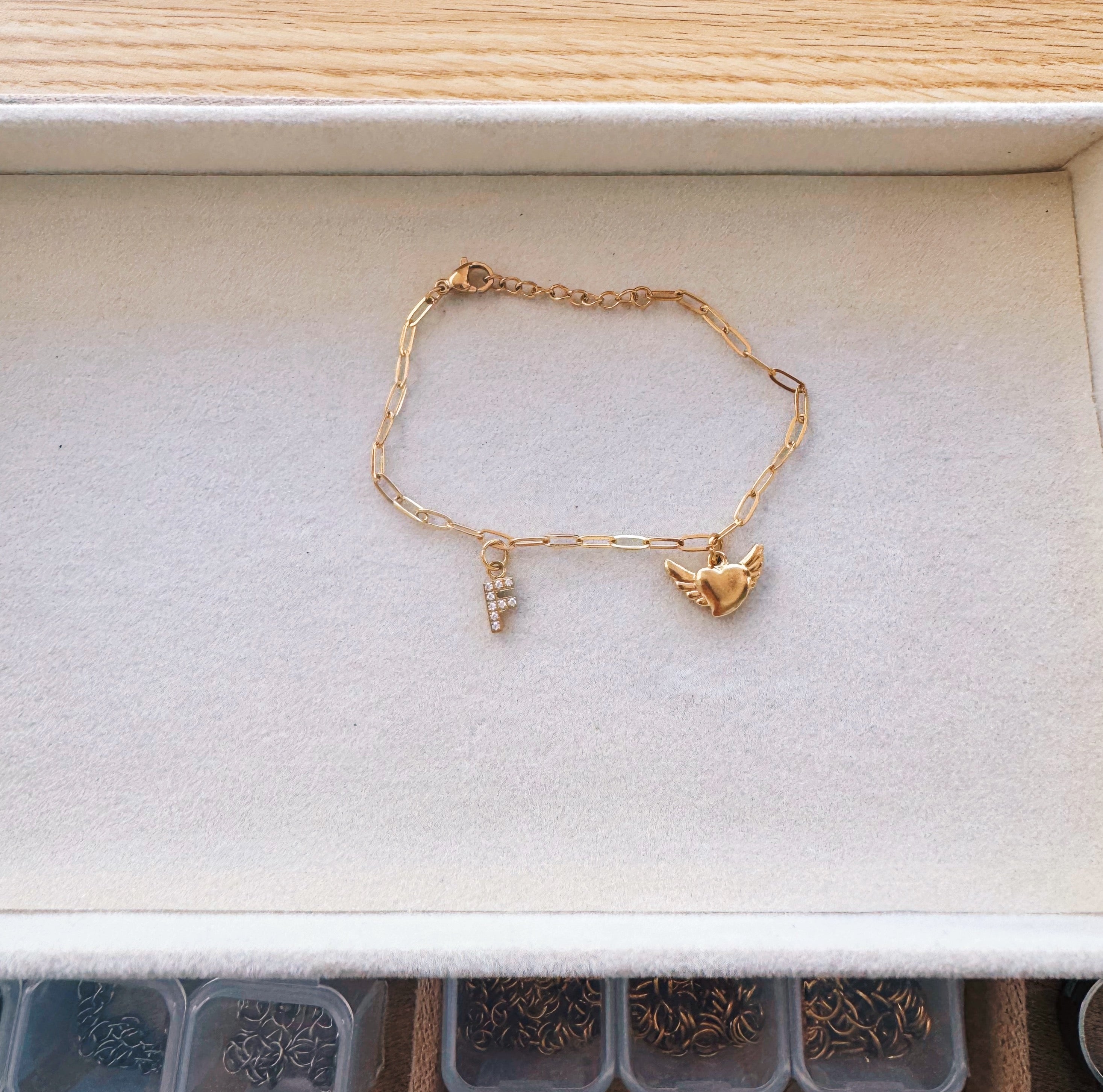 Thin Paperclip Bracelet
