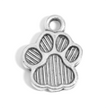 Striped Pawprint Charm