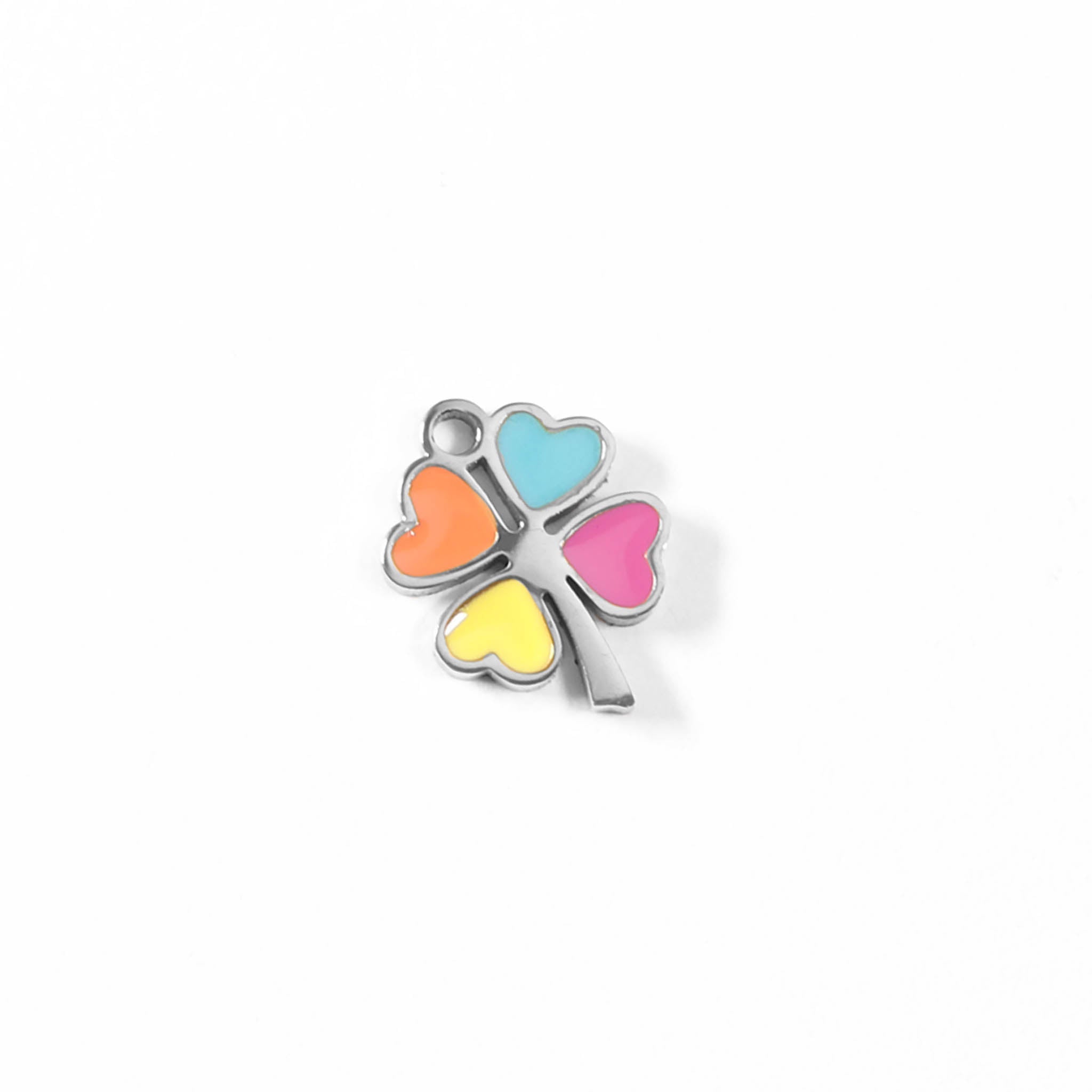 Lucky 4 Leaf Clover Charm