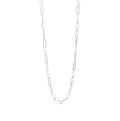 Paperclip & Pearls Necklace