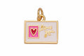 Valentine’s Day Post Card Charm