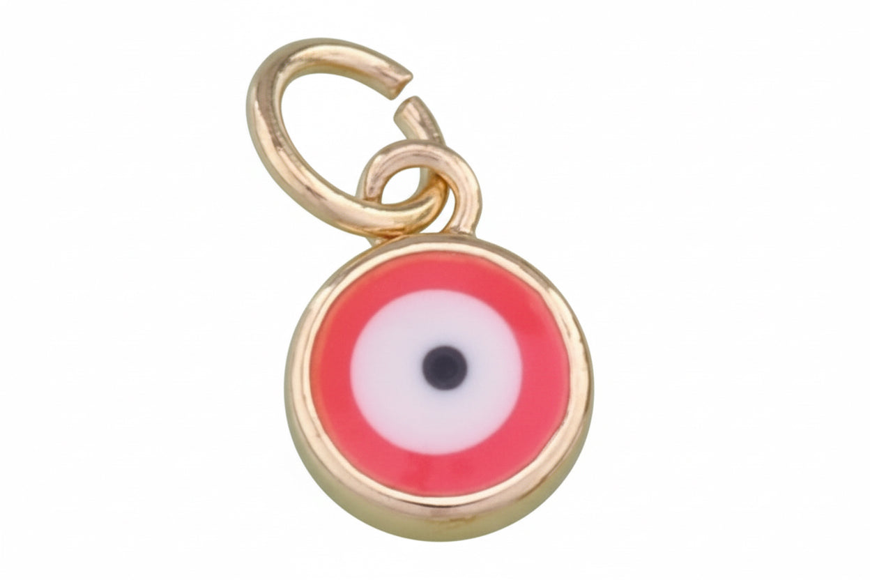 Pink Evil Eye Charm