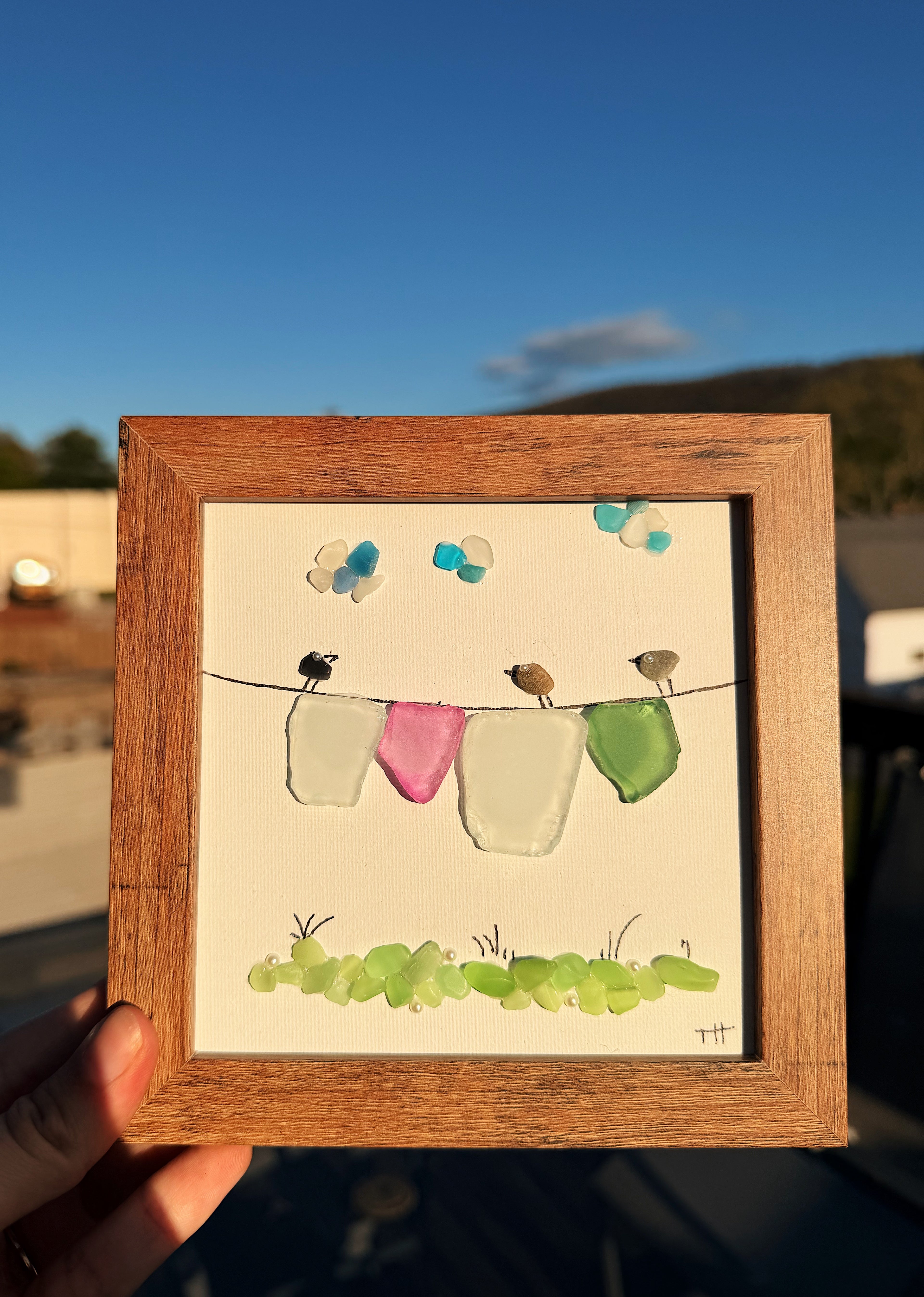 Sea Glass Canvases